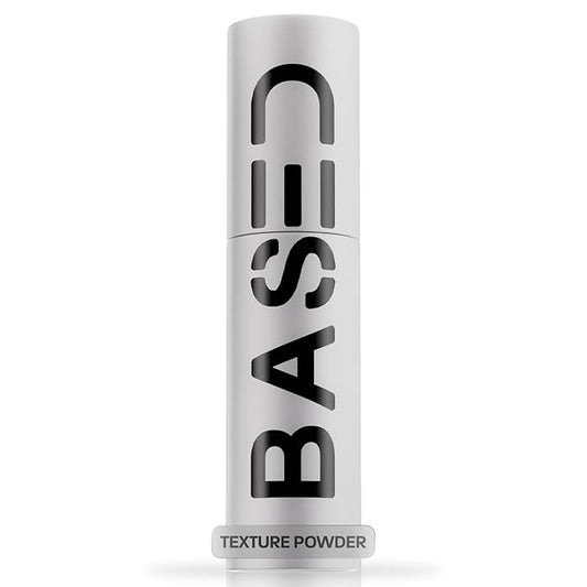 BASED Hair Texturizing Powder, Lightweight & Volumizing Hair Styling Powder with Matte Finish, Add Texture to Hair with Medium Hold, For Short to Medium Hair, (1.69oz Bottle, 2.5 Gram Fill, Pack of 1)