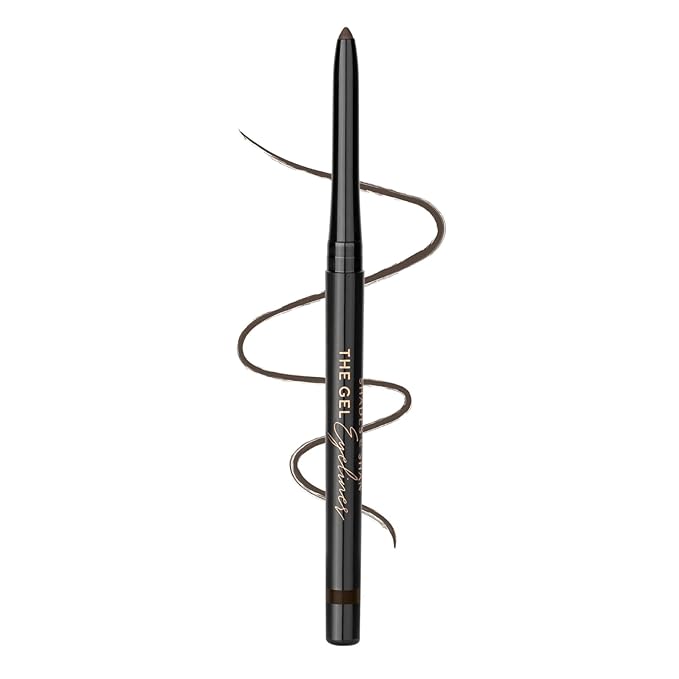 Shades By Shan The Gel Eyeliner, Long-Lasting Smudge-Proof Formula, Vegan, Black (Brown Sugar)