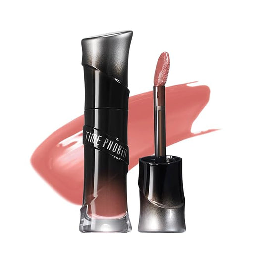 LUNARA FROST 3D LIP GLOSS - Plumping High-Shine Gloss with Hyaluronic Acid | Non-Sticky Glassy Finish | Cooling Sensation | 24H Hydration | Instant Volume Effect (01 MIRELLE)