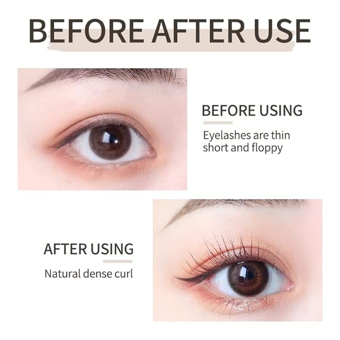 O'CHEAL Lash Lengthening Mascara, Voluminous Soft Lashes Makeup, Flake Free Formula, Hypoallergenic, Clump Free, Waterproof Long Lasting Natural for All Day - Intense Black (Pack of 2)