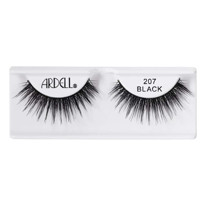 Ardell Double Up 207 False Eyelashes, Black - Dramatic Volume, Strip Lashes for Full & Thick Lashes, 4 Pack