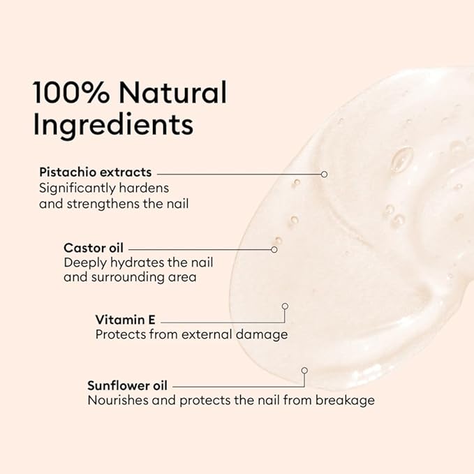 Manucurist Concentré Perfecteur - Nourishing and Fortifying Nail Pen - Vegan & Made in France - 1-in-2 Nail Care Treatment On-the-go: Nail Strengthener & Growth Oil - Valentines Day Gifts for Women