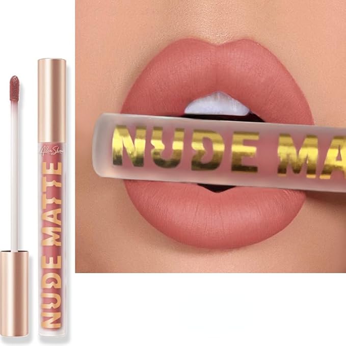 Y-HaLi Lip Glaze Lip Gloss - High Shimmer Natural Lipstick with Moisturizing Formula (503)