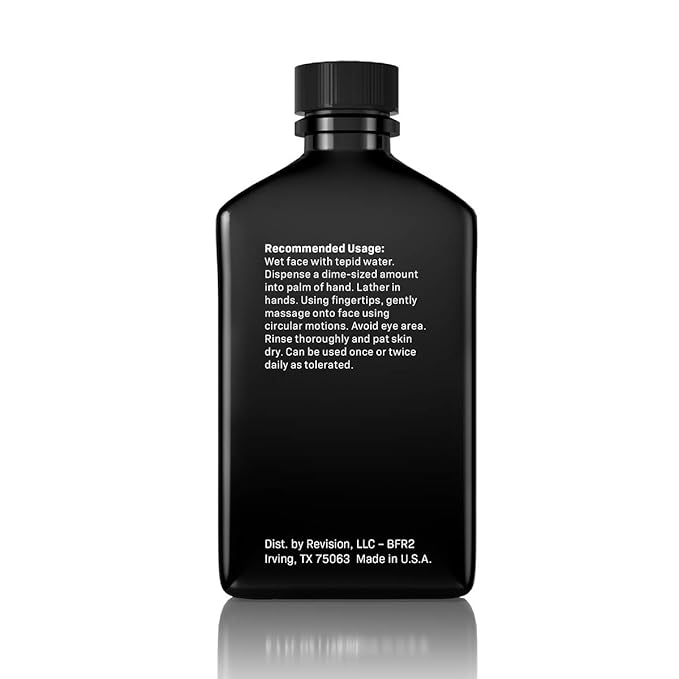 Revision Skincare Brightening Facial Wash, Exfoliating Face Cleanser with Vitamin C and Vitamin E, 6.7 fl oz