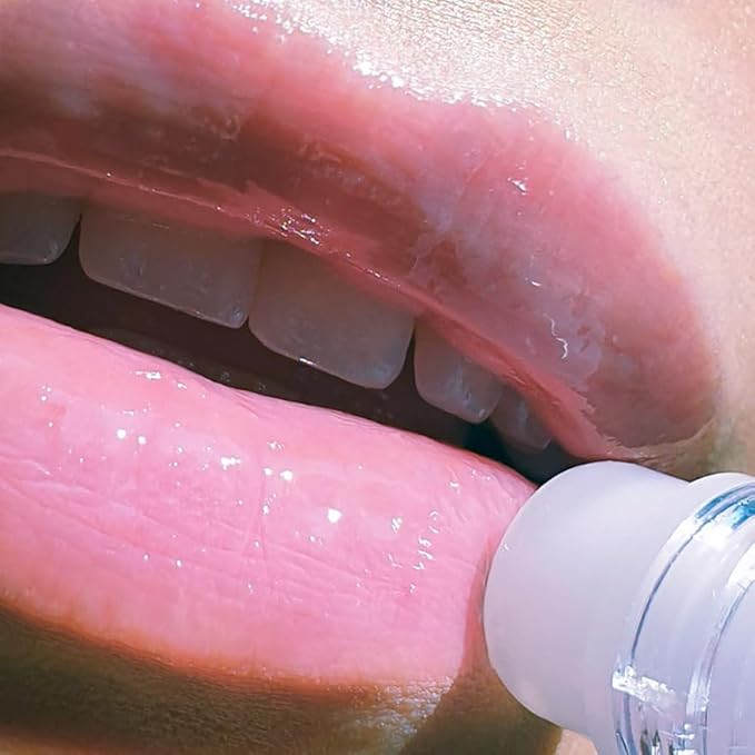 MODE Lip Glaze Flavored Lip Gloss BUBBLE GUM Yummy Flavor Roll On Sweet Wet Deliciously Nourishing Shine, Hydrating Moisturizing Natural Skin Care Fruit Oils, Made in NY USA