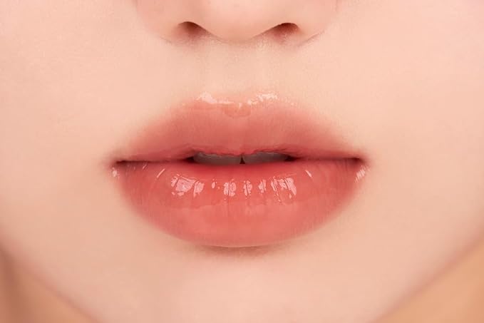 rom&nd GLASTING MELTING BALM #14 Dear Apple | Hydrating Lip Gloss Stick for Crystal Clear Shine & Natural Tint | Non-Sticky, Long-Lasting Moisture