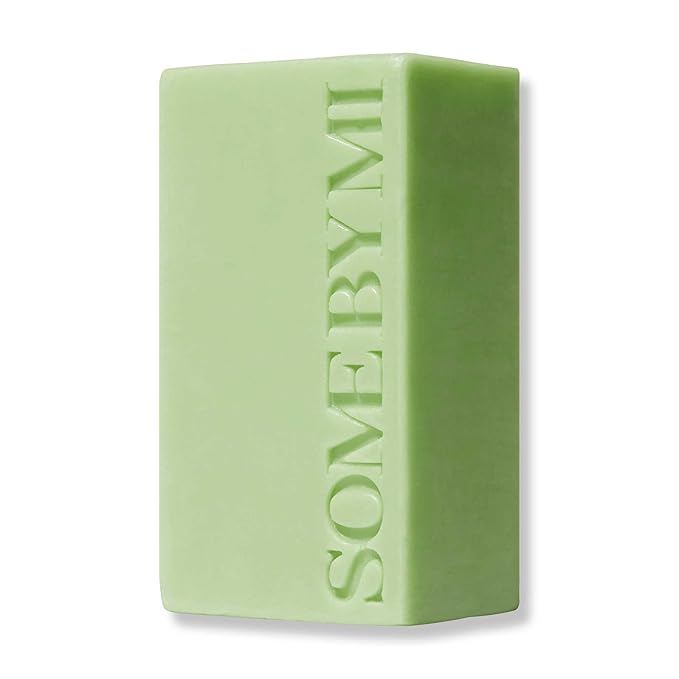 SOME BY MI AHA BHA PHA 30 Days Miracle Cleansing Bar – 3.73oz, 106g – Daily Exfoliating Tea Tree Body Soap Bar with Salicylic Acid for Back Acne – Deep Cleanses Sebum and Impurities – Korean Skin Care
