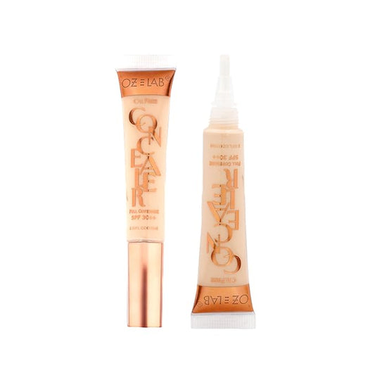 Beauty Hide and Chic Liquid Concealer – Light Beige (HC-03) – Full Coverage, Lightweight, Matte Finish, SPF 30++, Vegan, Cruelty-Free – 0.35 fl oz / 10 ml,pack of 1