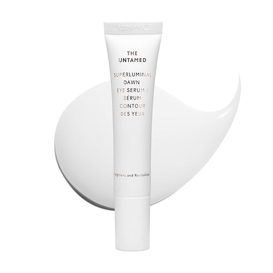 The Untamed Superluminal Dawn Eye Serum 1 fl oz – Brightening & Hydrating Skincare with Vitamin C, Poppy Flower & Cocoa Seed – Helps Refresh and Improve the Apperance of Under Eye Area