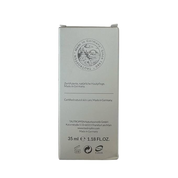 Tautropfen natural cosmetics, skincare, soothing facial oil for all skin types with baobab, 35 ml