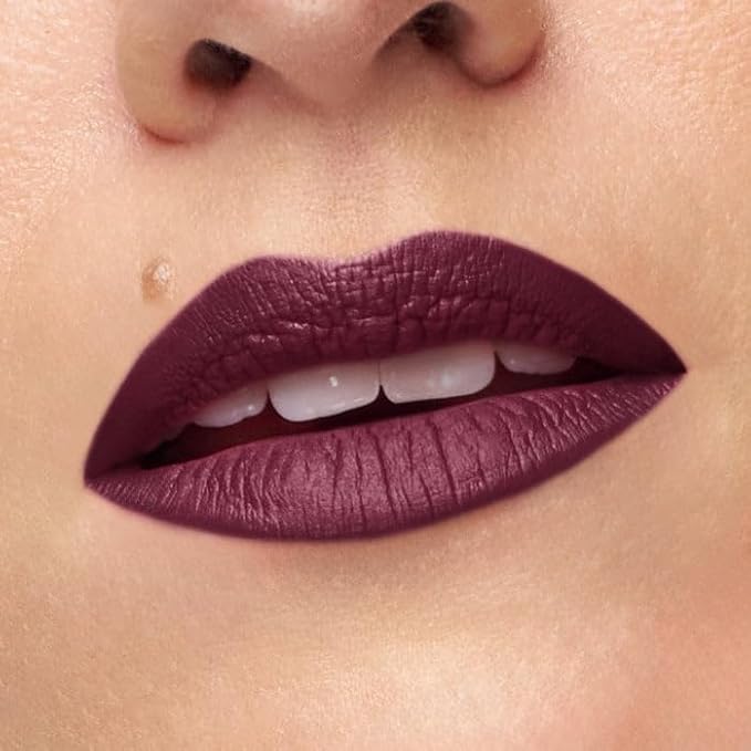 OFIR Velvet Bond Liquid Matte Lipstick | Matte Liquid Lipstick for Bold, Full Coverage Color | Hydrating Pigments Offer All-Day Comfort | Vegan Formula | Fig - Wine Shade | 0.12 fl oz