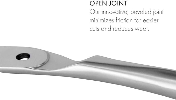 GERMANIKURE Tapered Professional Cuticle Trimmer - 1/2 Half Jaw Nipper - Ethically Made in Germany - FINOX Stainless Steel Sharp Cuticle Remover in Leather Case – Manicure Tool, r155, 5mm