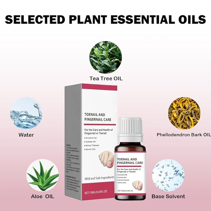 Nail Fungus Treatment,7 Days Extra Strength 2 Bottles Solution Repair and Renew Discolored Damaged Nails and Thick Toenails,1 Nail Care Pen for Nails Moisturize and Nourish,7 Days to Healthy Nails