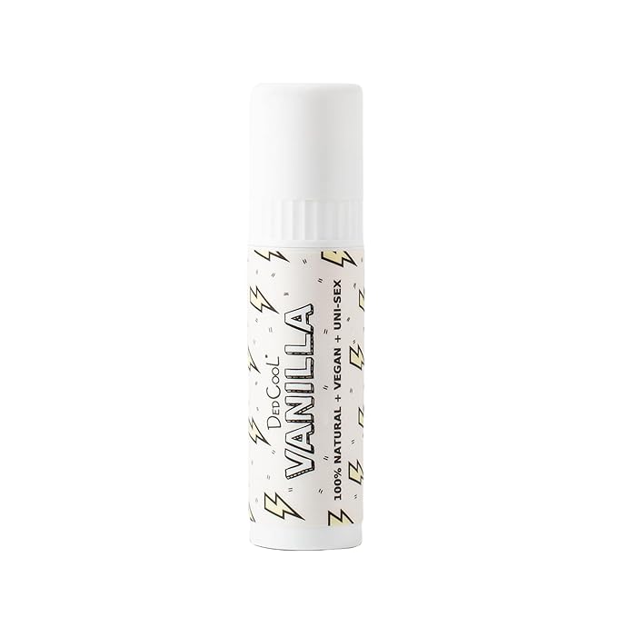 DedCool - Lip Balm Stick (Vanilla) Jumbo, Vegan, Flavored, Coconut Oil Lip Balm, Long Lasting, Moisturization, Hydrates Dry & Chapped Lips, Vegan, Natural, Clean, Non-Toxic, Fragrance For All