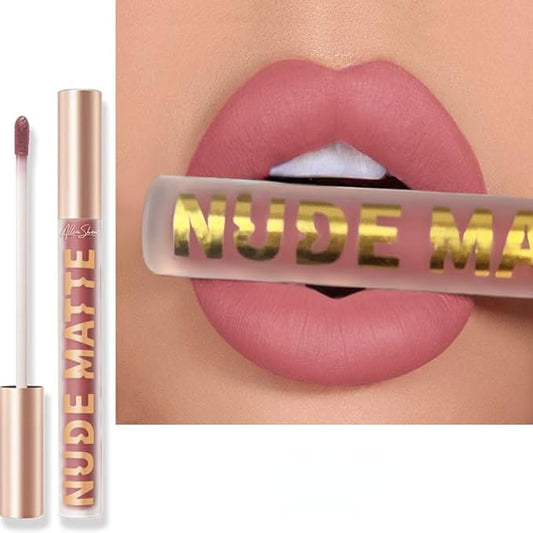 Y-HaLi Lip Glaze Lip Gloss - High Shimmer Natural Lipstick with Moisturizing Formula (505)