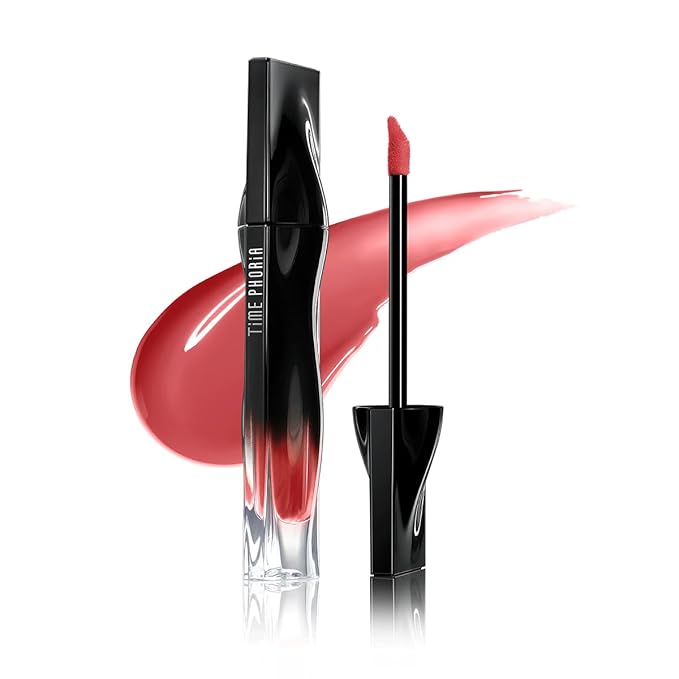 STELLAR DUST LIP STAIN-Waterproof and Transferproof Lip Tint For Women, Glossy Finish Lip Gloss, Lightweight High Coverage, Long Lasting, Stocking Stuffers For Teen Girls (002 Gemini)