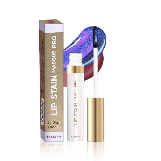 Lip Stain Peel Off – Wipe-Off Lip Stain Tattoo | Long Lasting Waterproof Lip Tint, High-Pigment Matte Lip Color, Smudge & Transfer Proof Lip Stains Masque, Kiss-Proof All-Day Lip Makeup 02#