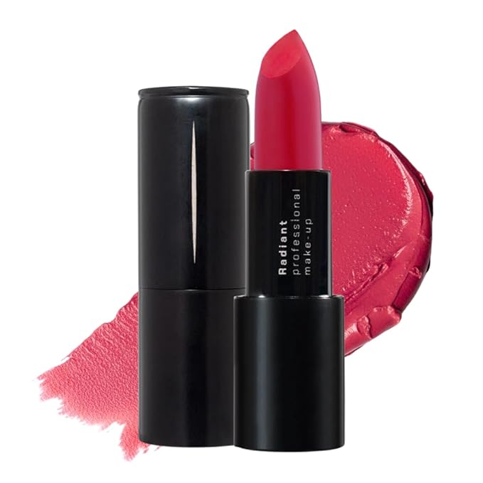 Radiant Professional Advanced Care Lipstick - Ultra Nourishing, Moisturizing Long Lasting Matte Lipstick With Vitamin E- UVA UVB Filters - VELVET (26 CHERRY)