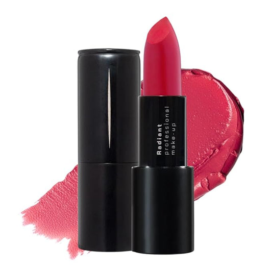 Radiant Professional Advanced Care Lipstick - Ultra Nourishing, Moisturizing Long Lasting Matte Lipstick With Vitamin E- UVA UVB Filters - VELVET (26 CHERRY)