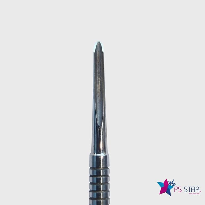 Pedicure Gouge for Ingrown Toenails, GUBIA Ps Star 370P PRO, Tool for Lateral Nail Channel Cleaning, for Pedicure and Podiatry, stainless steel reinforced with cobalt alloy.