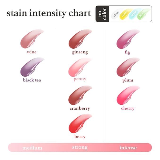 NOONI Korean Lip Oil - Appleblacktea | Long-Lasting, Moisturizing, Plumping, Revitalizing for Dry Lips, Waterproof, No Peel Off, Hydrating, Stocking Stuffers, Teen Girl Gifts, 0.12 FL Oz