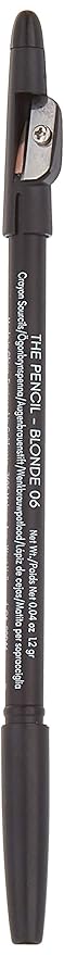 The BrowGal - 3 in 1, Skinny Eyebrow Pencil - 06 with Sharpener Cap & Spoolie Brush - Draws Tiny Brow Hairs & Fills in Sparse Areas & Gaps, Sharp Enable, Longwear, Long Lasting – "7.4 In, Blonde Color