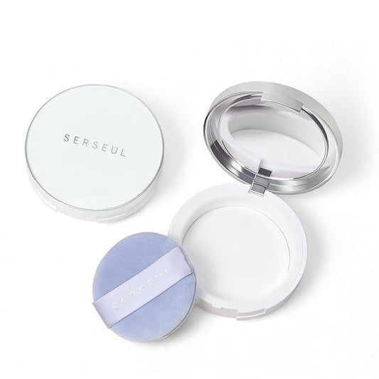 Translucent Setting Powder Clean Matte Pressed Powder Oil Control Face Finishing Pressed Powder with Soft Focus Effects Long Lasting Face Powder