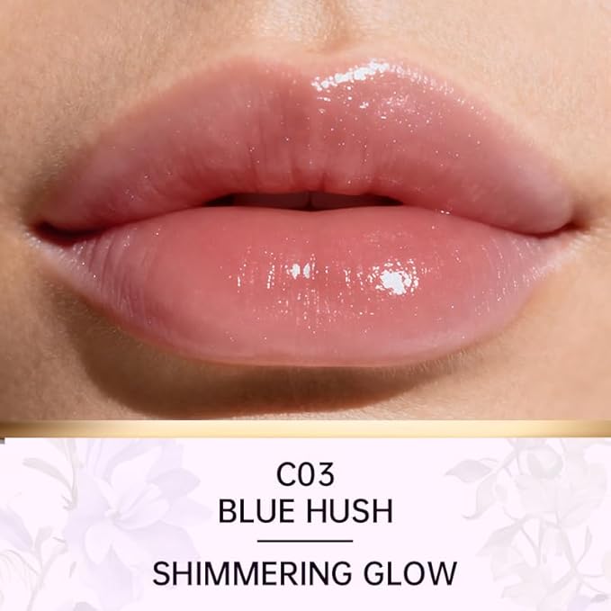 Tinted Lip Balm with Colorful Serum Core, CATKIN Cute 2-in-1 Coral Lip Balm Gloss, Moisturizing with Jojoba Oil Hyaluronic acid, Citrus Tea Flavor, Trendy Lip Care for Women & Girls - C03 Coral