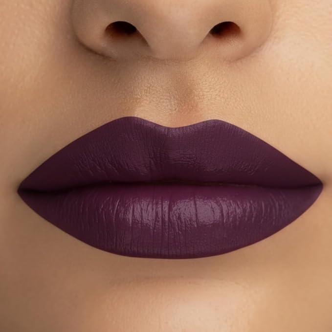 Radiant Professional Advanced Care Lipstick - Ultra Nourishing, Moisturizing Long Lasting Matte Lipstick With Vitamin E- UVA UVB Filters - VELVET (30 RIPE PLUM)