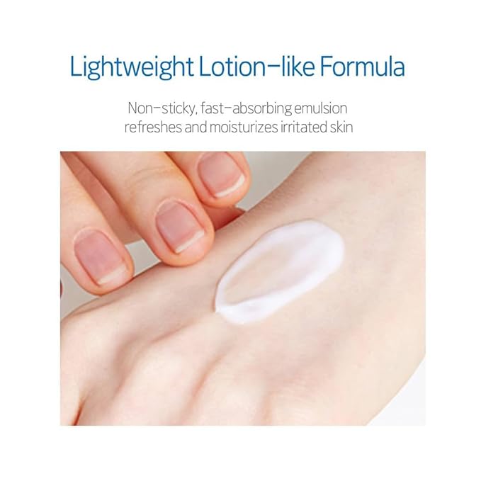 ETUDE SoonJung 10 Free Moist Emulsion, Face Moisturizer, Non-Sticky Lotion for Sensitive Skin, pH Balanced Formula, Panthenol, Madecassoside, Korean Skin Care, Beauty (4.39 Fl Oz)