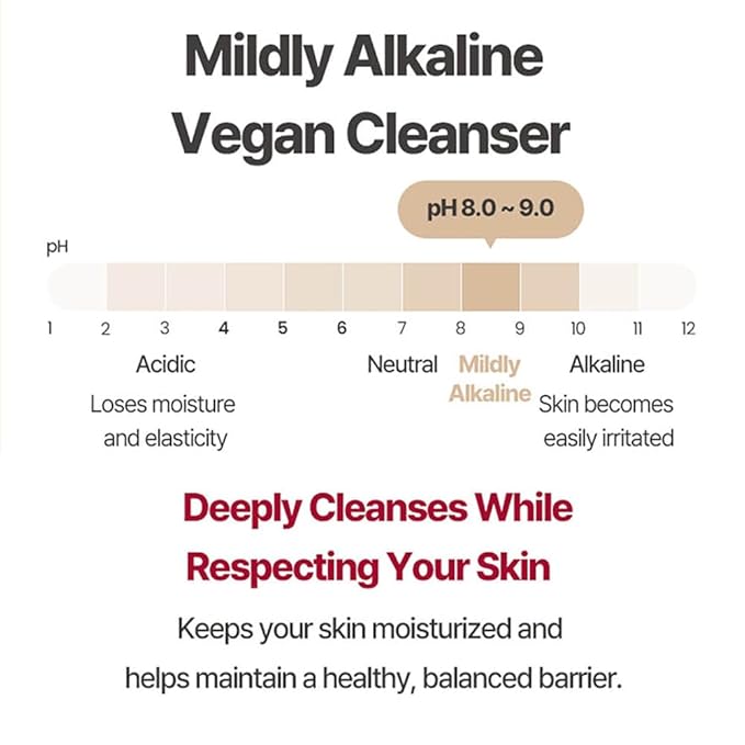 OHAVE Mild & Purifying Foaming Cleanser Gentle Vegan Face Wash with Lactobacillus Natural Botanical Extracts Hydrating & Soothing pH-Balanced 125ml