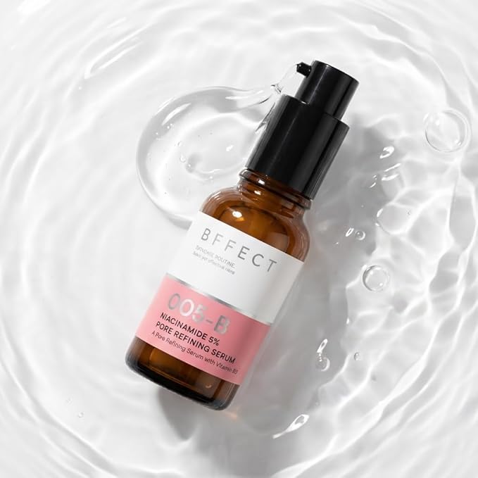 Niacinamide 5% Pore Refining Serum - Minimizes Pores & Controls Oil for Oily & Sensitive Skin - Gentle, Non-Sticky Facial Skincare - 1 Fl Oz / 30ml