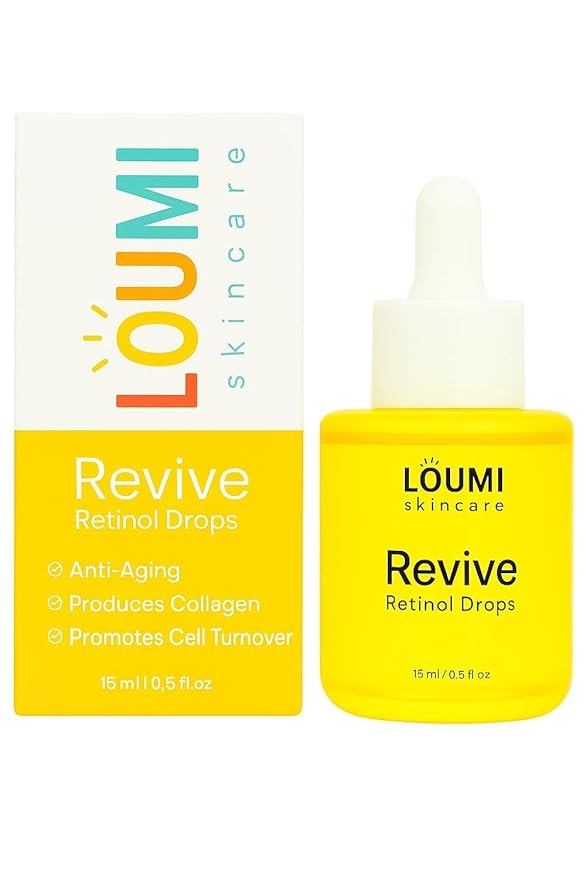 LOUMI Skincare Rested and Revived Bundle - Revive Retinol Drops and You Up? Eye Cream