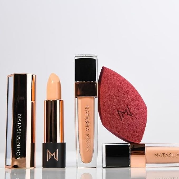 NATASHA MOOR: Secret Perfector Concealer Stick - Full Coverage, Creamy Formula for Marks, Dark Circles, and Pigmentation - Portable and Mirror-Compact Design - Suitable for All Skin Types #2