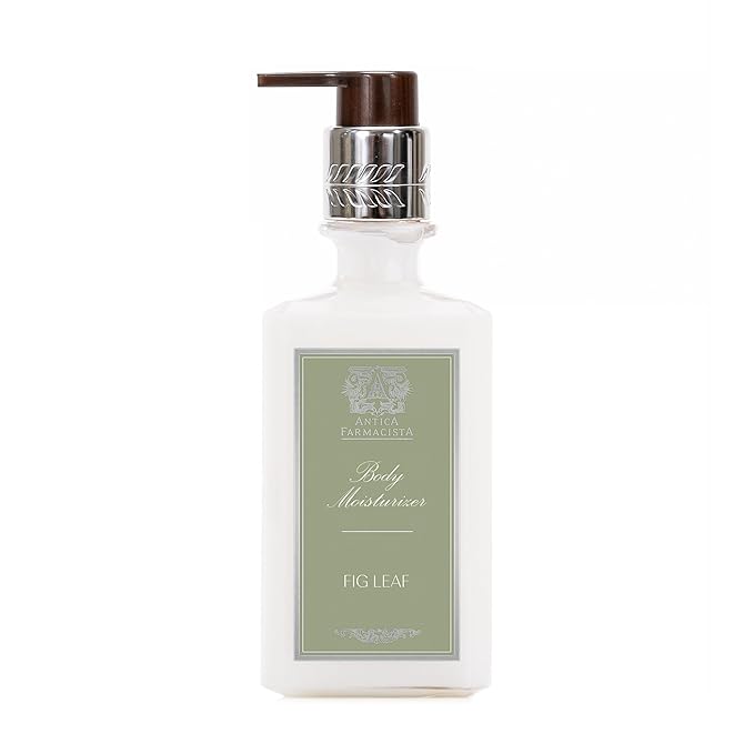 Antica Farmacista Body Moisturizer - Scented Moisturizing Lotion with Aloe Vera, Green Tea & Sweet Almond Oil - Luxury Gift for Any Occasion - Fig Leaf, 10 fl oz