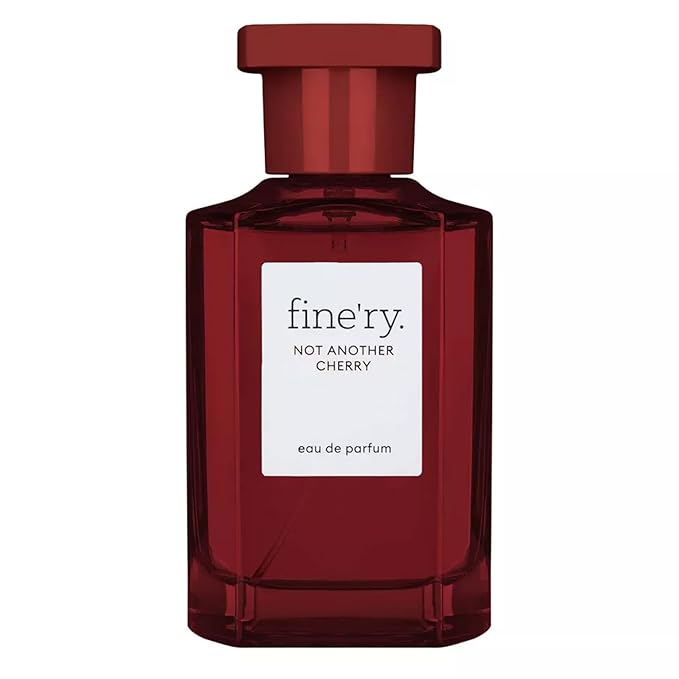 Fine'ry Not Another Cherry Eau de Parfum – Long-Lasting Perfume for Women | Wild Cherry, Turkish Rose, Almond Amaretto | Rich, Fruity-Floral, Gourmand Scent | Elegant Gift for Her | Travel Size