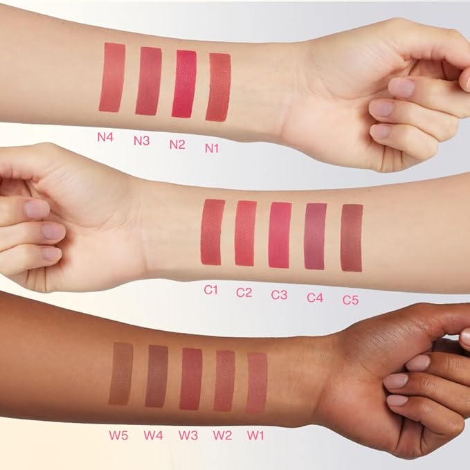 INTO YOU Velvet Matte Finish Lip Stain, Super Stay Lip Stain Long Lasting Waterproof, Lip Tint, Lip Mud Soft Lightweight, Smooth Lip Clay Mousse, Dual-Use For Lips And Cheek, Red Lipstick, W2