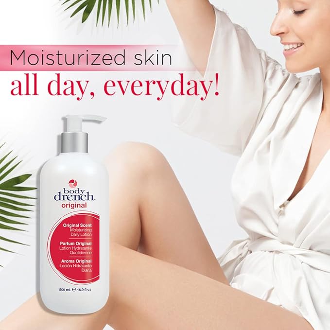 Body Drench Moisturizing Lotion for all skin types, 16.9oz