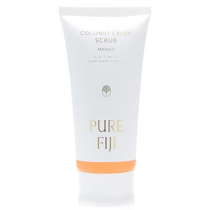 Pure Fiji Coconut Crush Scrub, Mango (6oz/180ml)