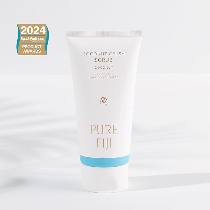 Pure Fiji Coconut Crush Scrub, Coconut (6oz/180ml)