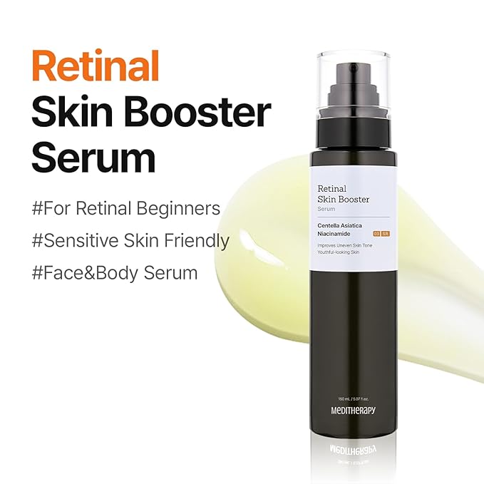 The Glass Skin Booster Duo – Retinal Skin Booster Serum + Ultra-Hydrating Hyaluronic Acid Serum (K-Beauty Set)