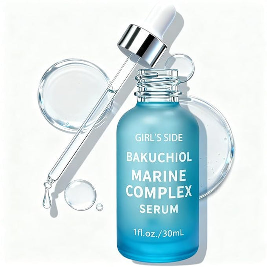 Bakuchiol Serum for Face - Retinol Alternative for All Skin Types, Anti-Aging Treatment Reduces Fine Lines & Wrinkles, Firms Skin with Ceramide & Hyaluronic Acid, 1 fl.oz