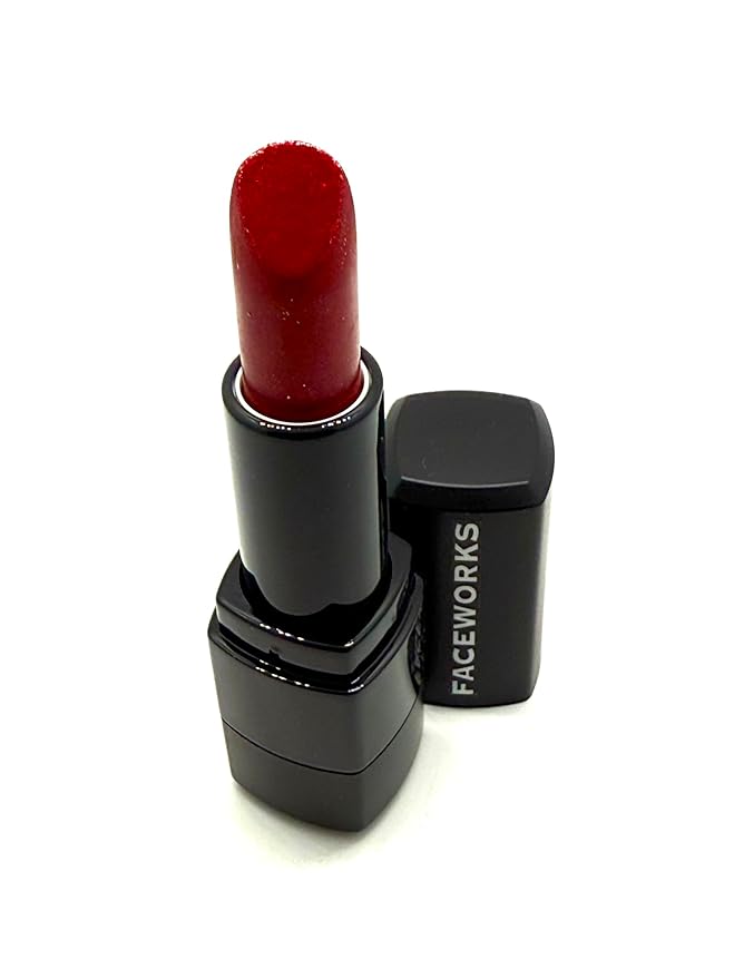 Hypoallergenic Lipstick for Sensitive Skin (Ruby Red Slippers Glitter gold)