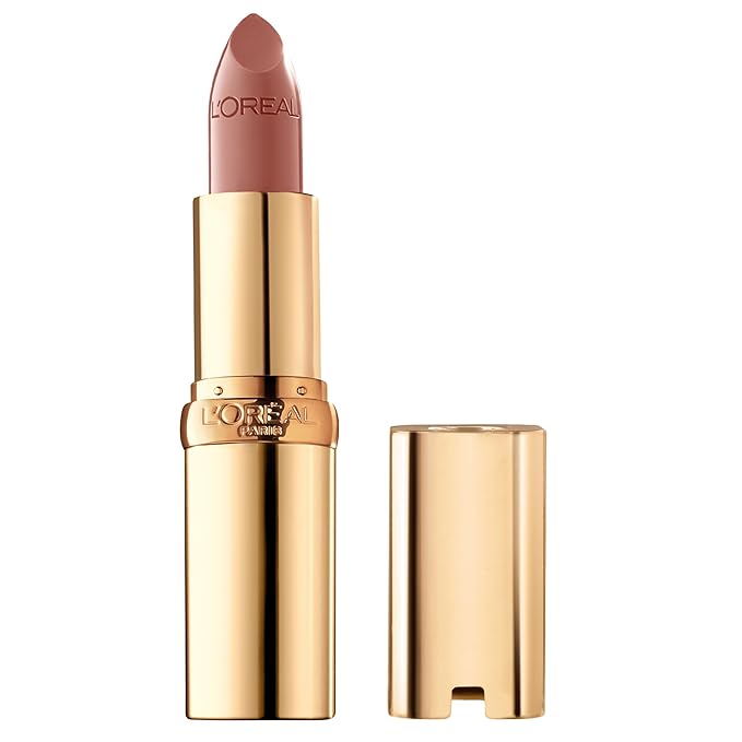 L'Oreal Paris Colour Riche Original Creamy, Hydrating Satin Lipstick with Argan Oil and Vitamin E, Fairest Nude, 1 Count