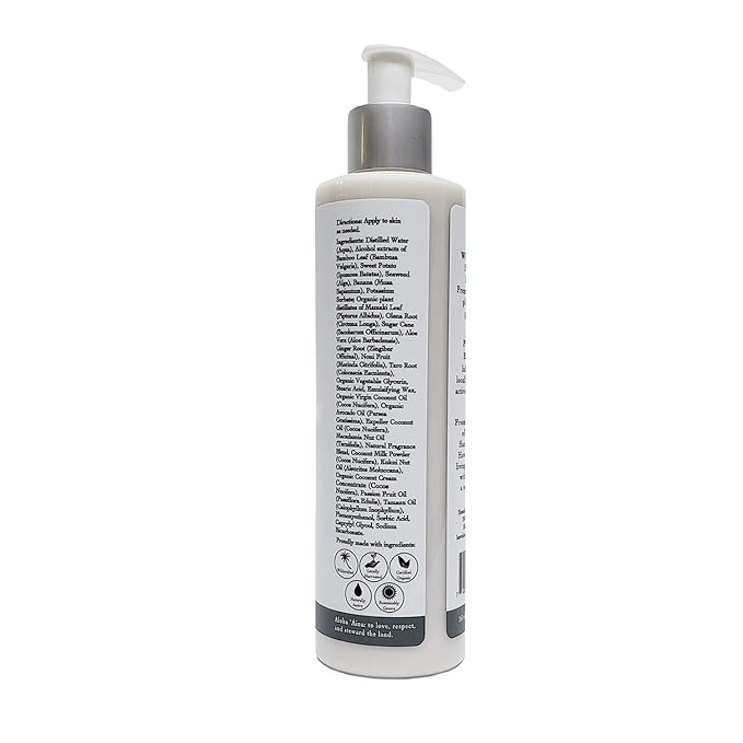 OLA TROPICAL APOTHECARY Plumeria Body Lotion with Pure Tropical Oils and Plant Extracts - 8.45 Fl Oz