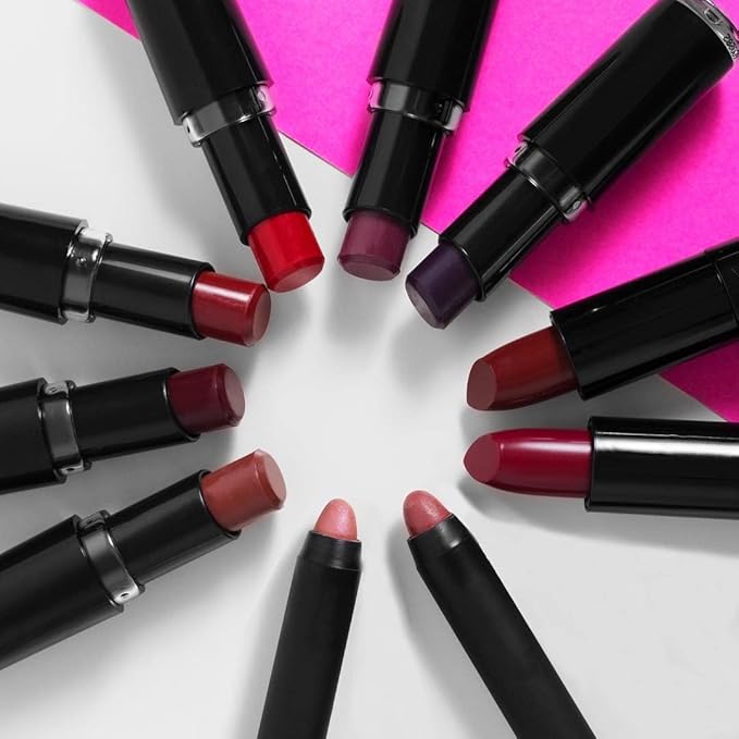 wet n wild Lipstick Perfect Pout Lipstick Lip Color Pink Fiesta Party | Non-Tacky | Non-Sticky | Long Lasting (Pack of 4)