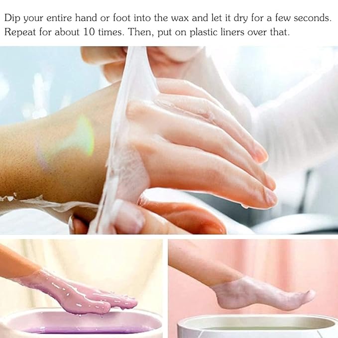 Paraffin Wax Refills, 12 Pack Peach Scented Paraffin Wax Beads Blocks for Paraffin Bath, Paraffin Wax Machine Refills for Hand Feet Dry Skin,Rrelieves muscle fatigue, HLead Hydration and nourish