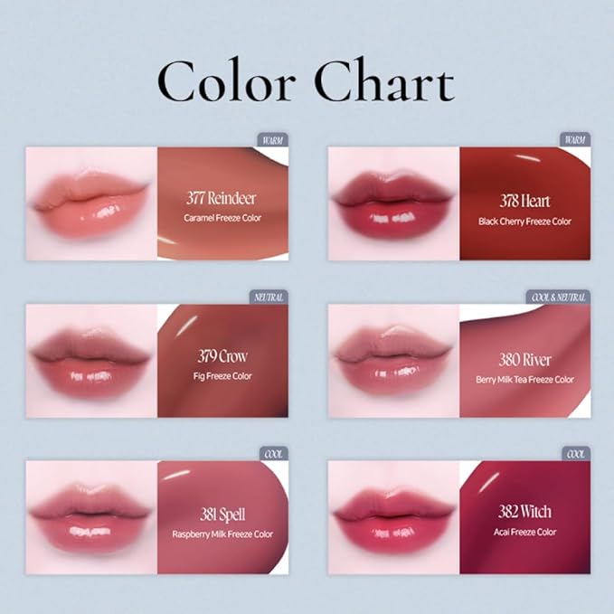 DINTO Frozen Lip Jelly - Icy Cool Plumping Lip Gloss with Metal Tip - High-Shine Non-Sticky Jelly Formula for Fuller, Juicy Lips - Vegan & Cruelty-Free - 0.34 fl oz - Shade 371 Kai