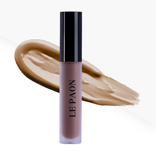 LePaon Cosmetics Pout Cloud Lipgloss – Long-wear, Transfer-Proof Matte Lipstick with High Pigment Payoff – Infused with Vitamin E for Extended Hydration (Bravo)