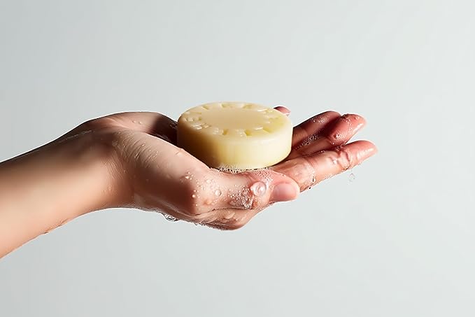 LEEHEI Cleansing Soap with Complimentary Natural Sponge Soap Stand (Fragrance Free)